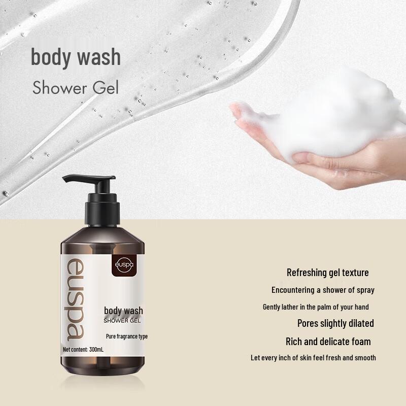 CHANDO euspa Scented Rain Shampoo & Shower Gel Set