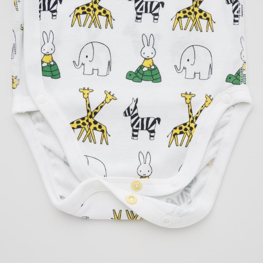 Uniqlo Боди BN PictureBook с длинным рукавом 1P 60см