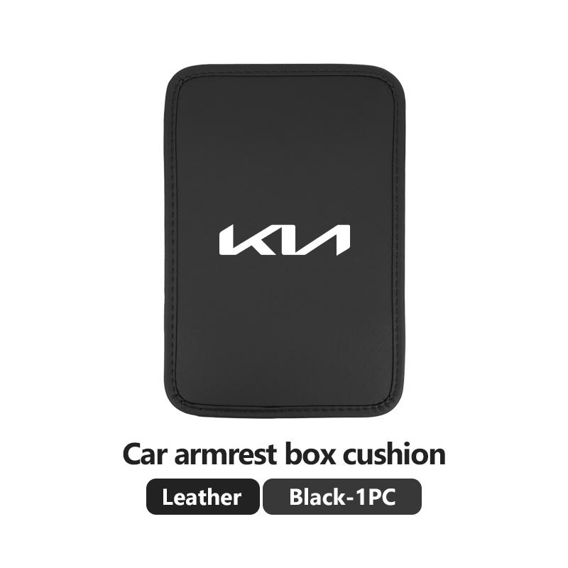 For KIA Car Armrest Box Pad Breathable Ice Silk Central Armrest Box Ceed Sportage Rio K5 K2 Optima Cerato Venga Sedona RT1