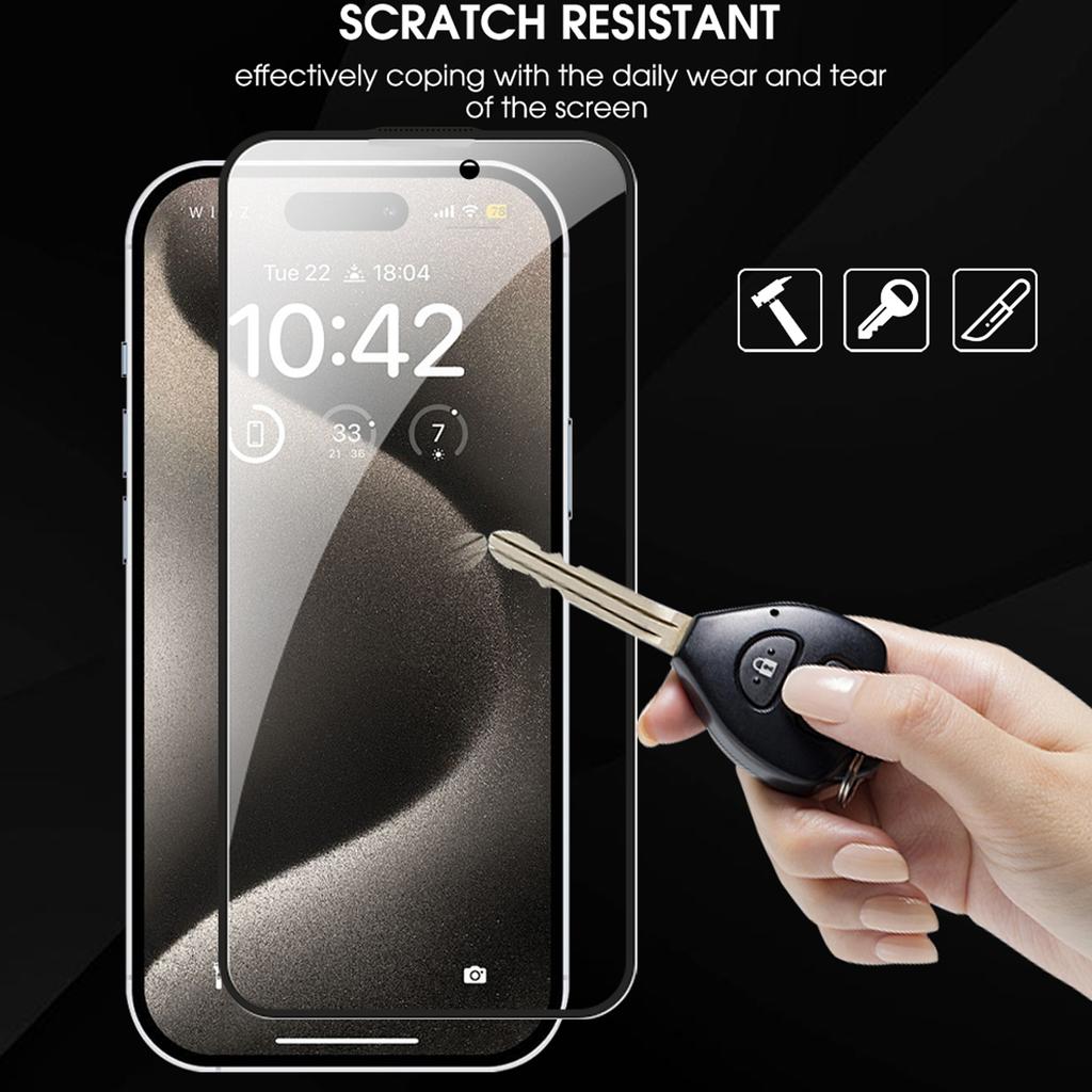 3 шт./уп. Защитная пленка для экрана конфиденциальности для iPhone 17 Pro Max Air 17Pro, установка без пыли, закаленное стекло, защитная пленка против шпионажа