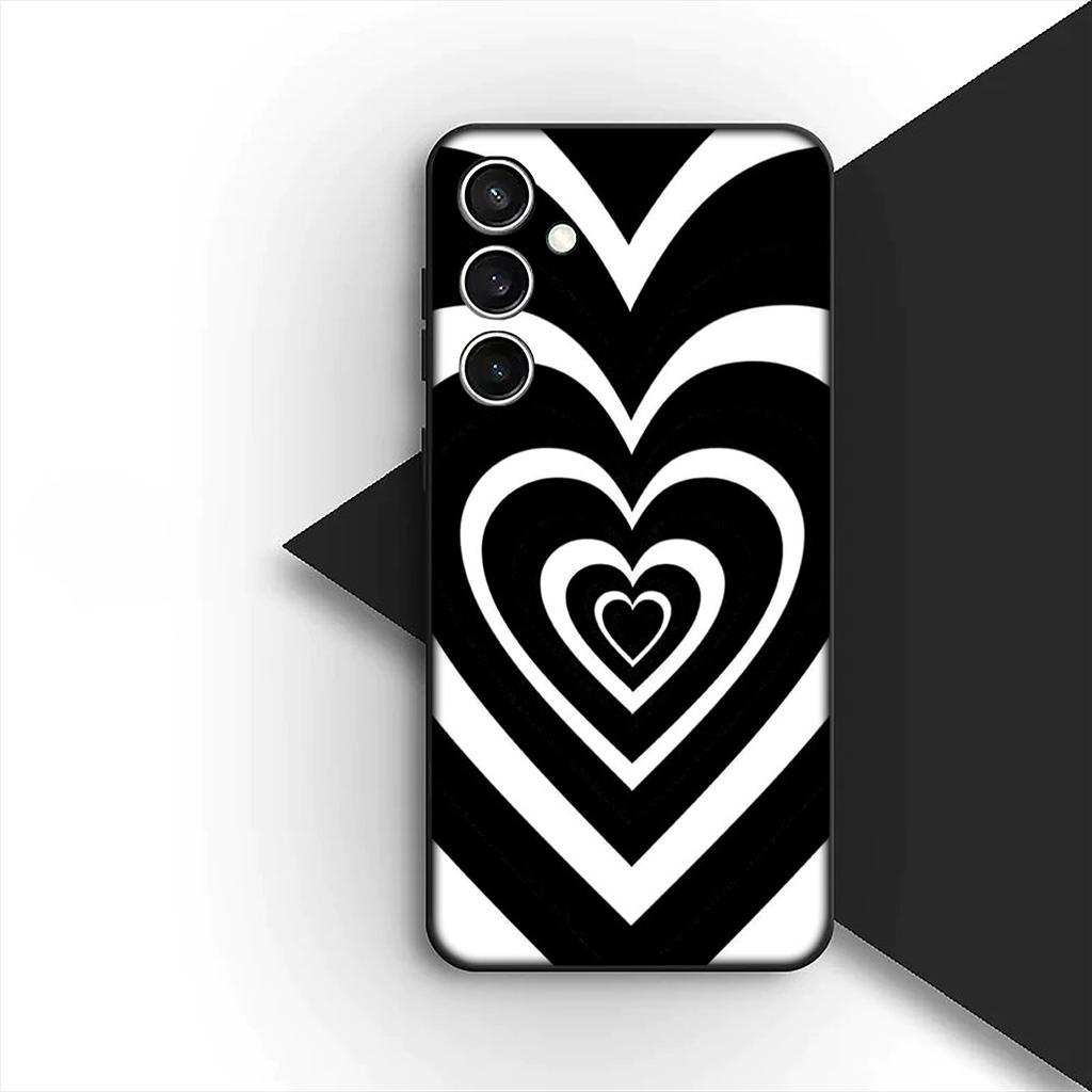 Star Dark Red Heart Love Phone Case for Xiaomi Redmi Note 12 11 10 A3 Pro 10A 10C 12C Note12 5G 4G Protective Cover