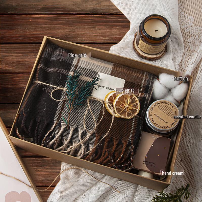 Jumaomao New Year Aroma Scarf Gift Set