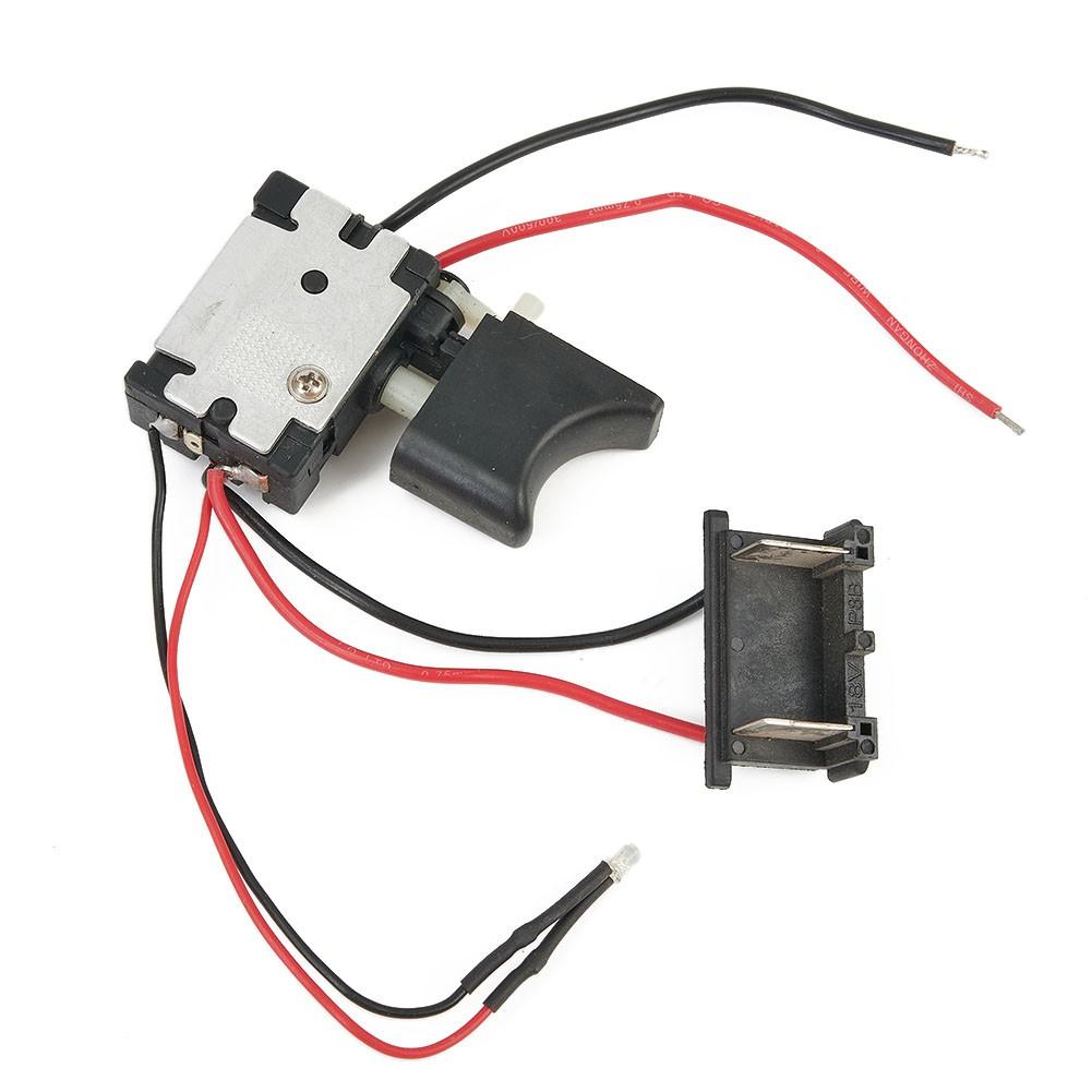 Переключатель скорости с кнопочным управлением постоянного тока, курковый переключатель, инструмент