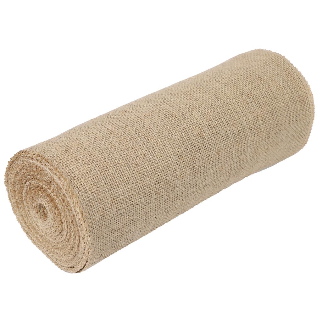 Рулон мешковины джутовая лента ручной работы мешковина ткань своими руками свадебные принадлежности для рукоделия 10 метров 30 см