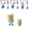 Zootopia Judy Nick Rabbit And Fox Plush Doll Pendant Keychain For Gift Ideas