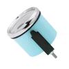 52mm Universal Oil Pressure Gauge Waterproof 0-10bar 0-145psi Marine Car Oil Pressure Gauge Sensors M10x1 NPT1/8 for Truck Boat 25-26