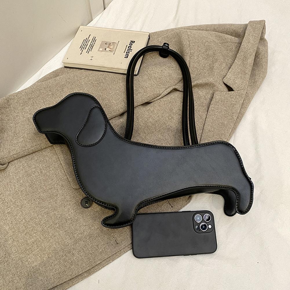 Мультяшная сумочка в форме собаки, кошелек из ПУ кожи, уникальный оригинальный клатч, милая вечерняя сумка для женщин и девушек