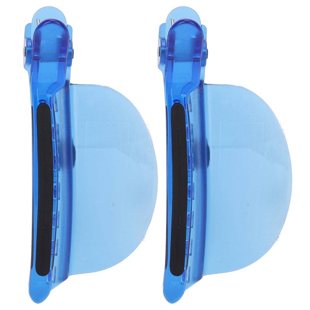 Hair Sectioning Clip 2PCS Sectioning Clips Heat Insulation Easy Speed Separator Clip Blue for Wig Extension Hair Highlighting