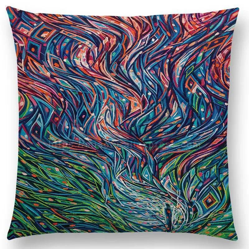 Чехол для подушки в мексиканском стиле с абстрактным рисунком, модная высококачественная декоративная наволочка, прямая поставка
