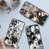 Anime Attack On Titan Phone Case For IPhone 14 13 12 11 XS X 8 7 6 Plus Mini Pro Max SE 2022 Black PC TPU Glass Phone Cover