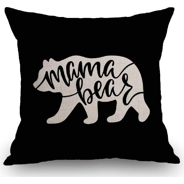 SSOIU Farmhouse Pillow Covers with Be You Tiful Quote 18 x 18 Inch for Farmhouse Decor Housewarming Presents for New Home