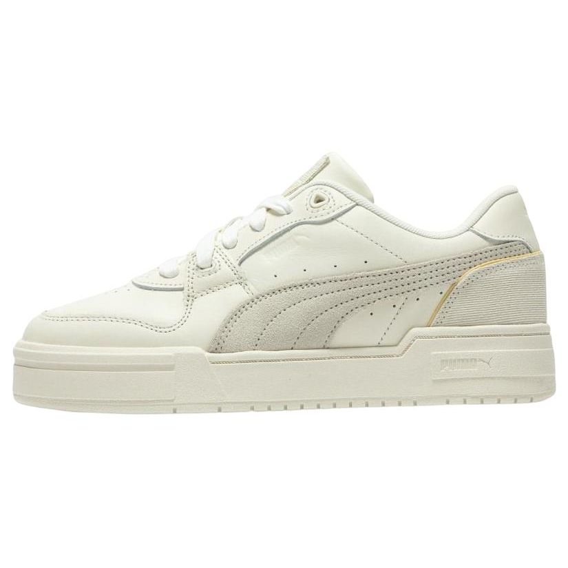 Puma Ca Pro Lux Cord Warm White Clementine Unisex Sneakers Cream 390129-02