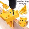 New Woodworking Hand-held Drilling Guide Tool Woodworking Transverse Bit Locator