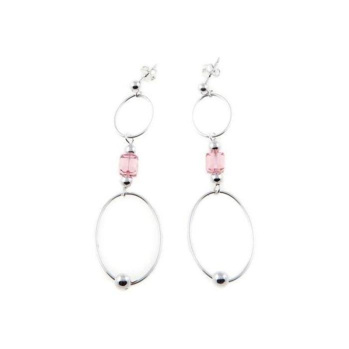 Boucles d'oreilles - Cristian Lay - 491870 - Argenté - Plaqué argent - Femme