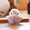 Cute Cartoon Penguin Pendant Plush Keychain Material Bag Charm Accessories Doll
