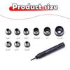 Hole Punch Set Heavy Duty Accessories Multifunction Manual Tool Leathercraft Working Hollow