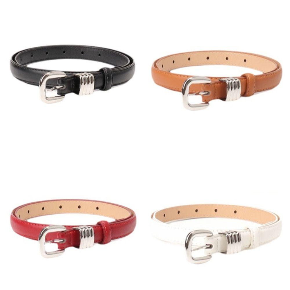 Thin Waist Belt Y2k Dress Jeans Belt Simple Women's Belt Spicy Girls