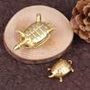 1 шт. японский кулон в виде черепахи с деньгами, маленькие золотые украшения в виде черепахи, охраняющие молитву, удачу, богатство, украшение дома, подарок