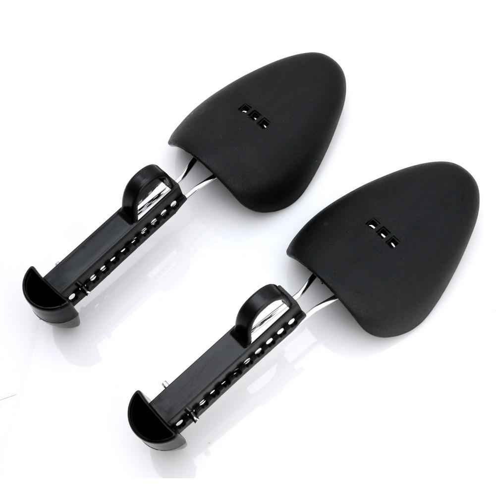 1 Pair Plastic Shoe Tree Shaper Shapes Stretcher Adjustable for Women Men