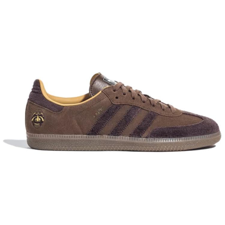 Adidas Samba OG Talchum Pack - Мужские кроссовки Preloved Brown Shadow-Brown Preloved-Yellow IG8906