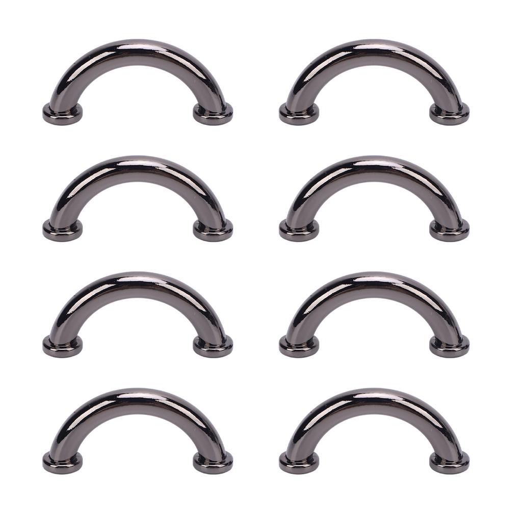 8 комплектов пряжек с U-образным креплением 25x11x5 мм, пряжки для арочного моста, 5,5 мм, крестообразные железные винты для кошелька Ne