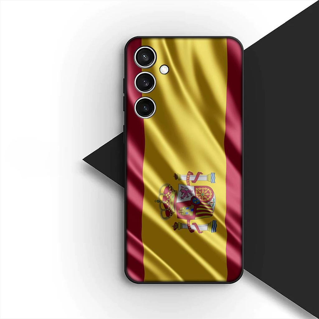 Чехол для Xiaomi Poco C75 C65 C85 X7 X6 M8 F7 F8 Ultra F6 Pro Чехол для телефона Защитный чехол Испания Футбол № 19 Футбол №19 Флаг