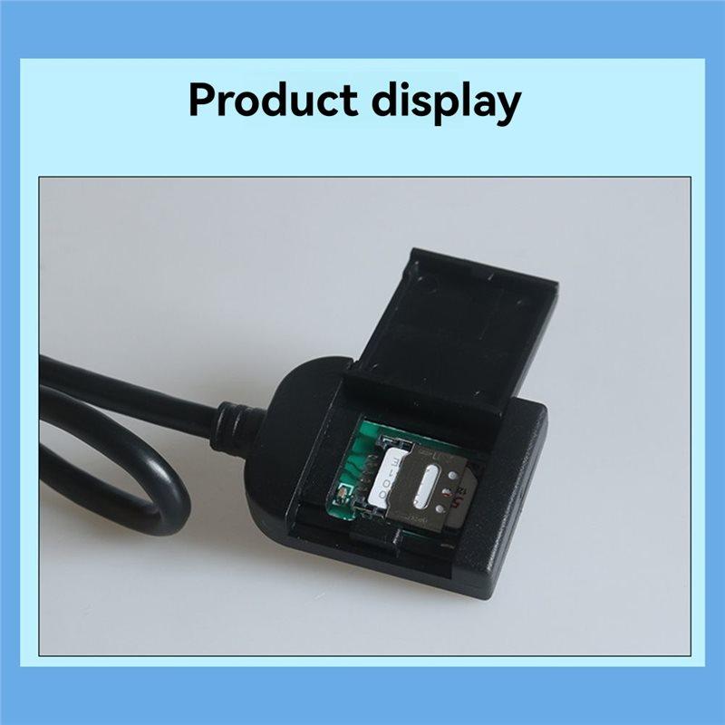 A28G-For Android Radio Sim Card Slot Adapter 4G 20Pin Cable Connector Multimedia Gps Car Accessories Wires Replacement Part