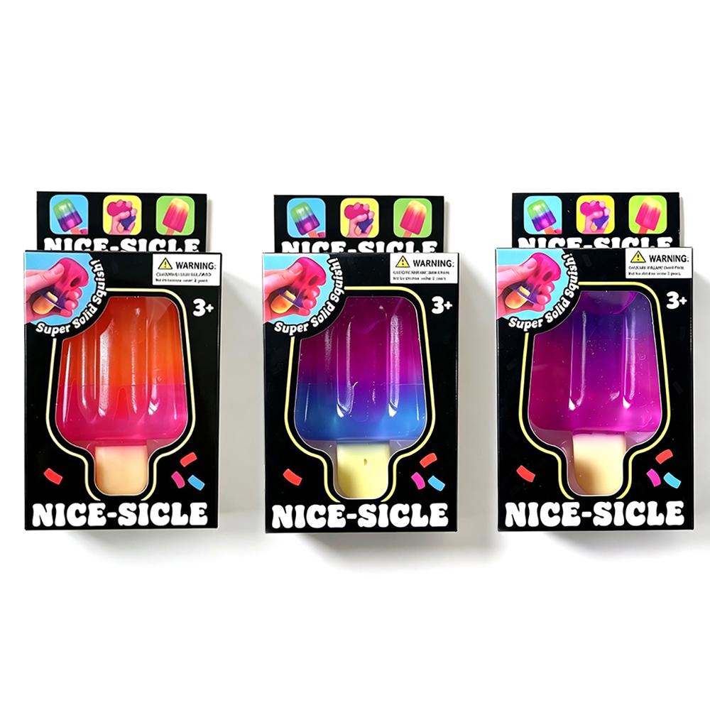Schylling Needoh Nice-Sicle Сенсорный куб-игрушка для снятия стресса, антистресс, сквиш, для концентрации, для людей с СДВГ