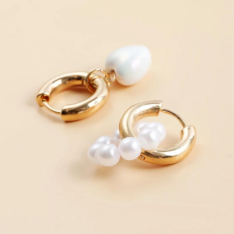 1 пара Модные Изысканные Асимметричные Серьги-подвески в виде Сердец Высококачественные Серьги для Женщин Девушек Милые Универсальные Серьги Подарки