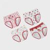 "Girls' Cute Cartoon Print Cotton Underwear - High Elastic, Antibacterial, Breathable Briefs for Older Kids"