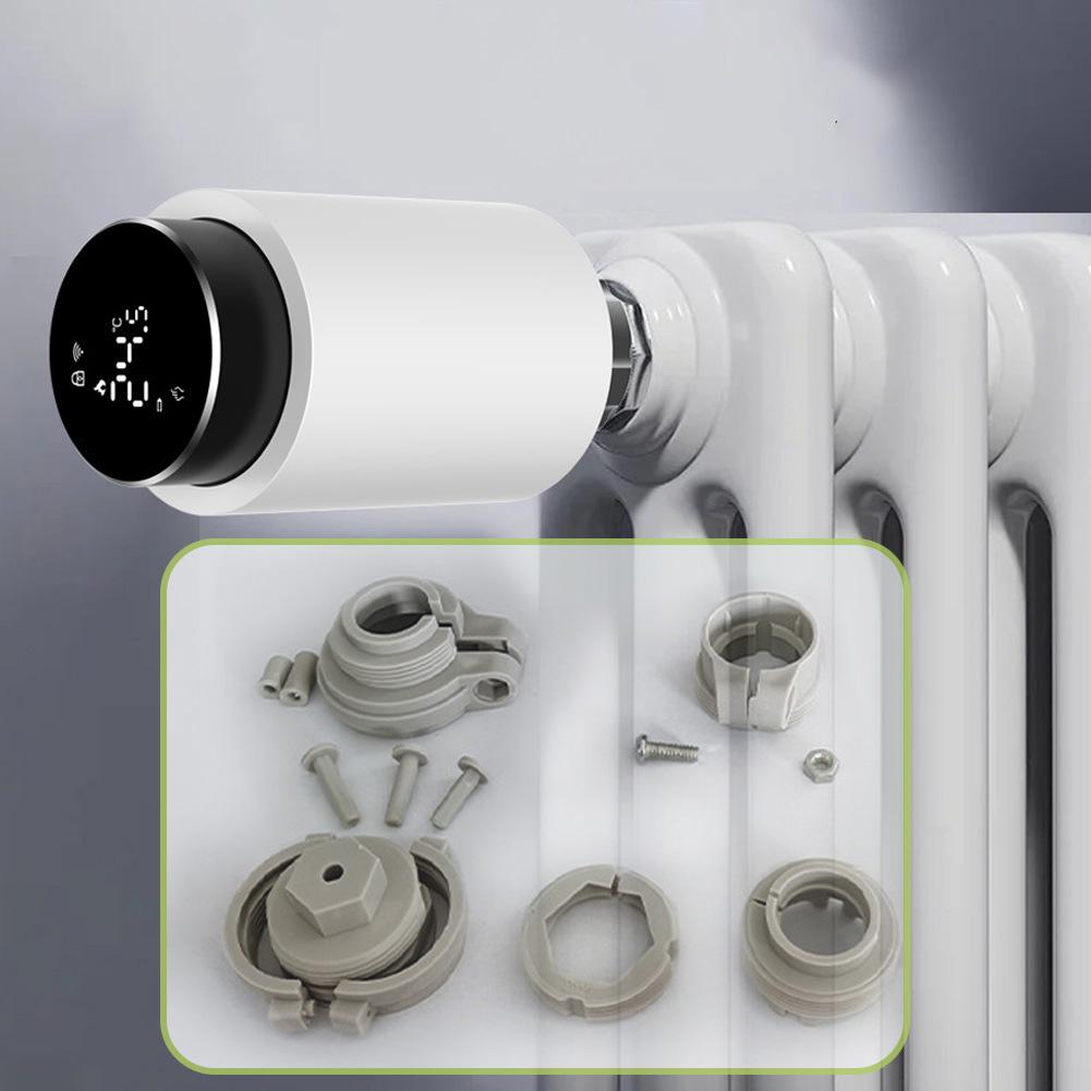 TRV Radiator Valve Adapter Connector for M30 x 1 5 Valves Compatible with x 1 5 Models for Improved Heating Regulation