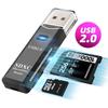 Mini Card Reader USB2.0 2 IN 1 for PC Micro SD TF Card Memory Reader Multi-card Writer Adapter Flash Drive Laptop Accessories
