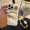 Трехмерное выражение бисквитного сыра, подходящее для iPhone16promax Apple 14, чехол для мобильного телефона 13/12 для женщин 15