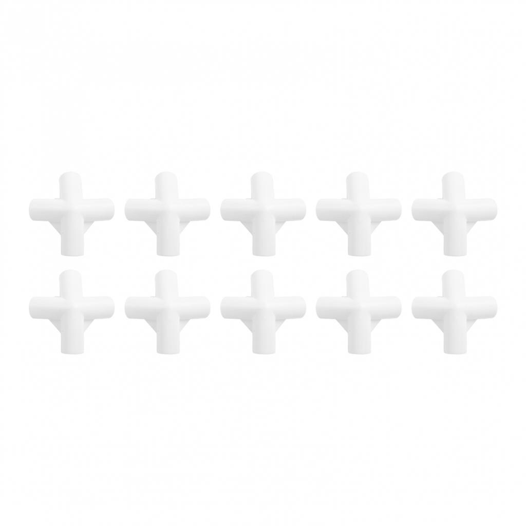 High Strength Canopy Pole Connector for Tents Wardrobes 16mm I D (10PCS)