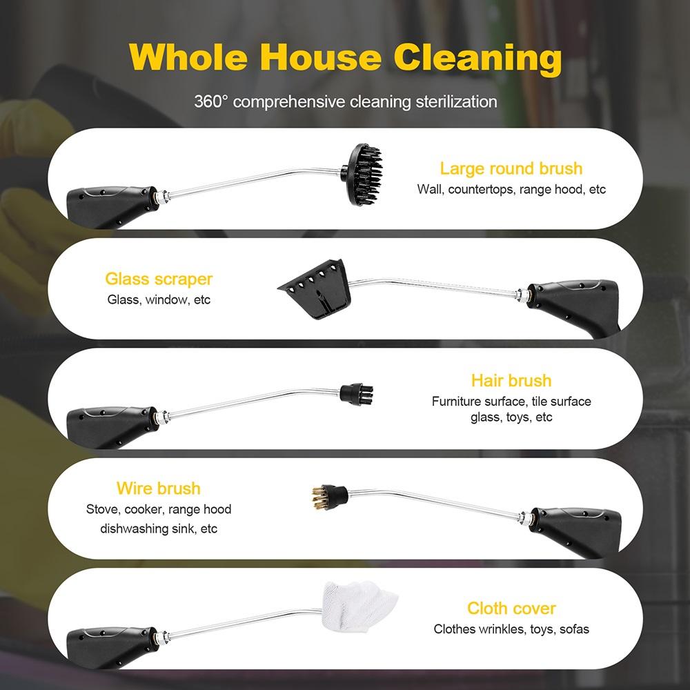 Пароочиститель высокого давления Стерилизация высокой температурой Кондиционер Кухонная вытяжка Автомобильная паровая машина