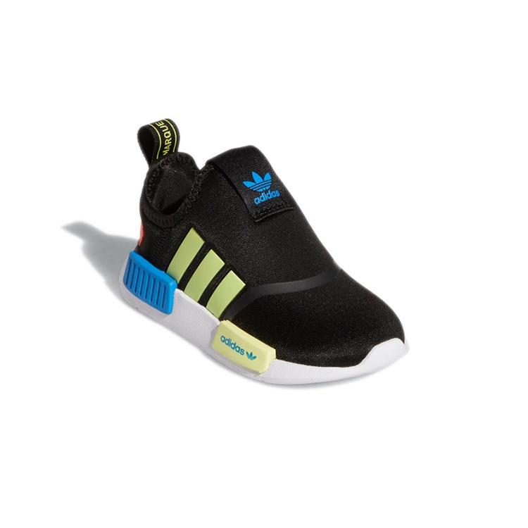 (TD) adidas originals NMD 360 'Black Yellow Blue' Baby GX8393