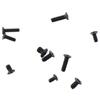 500Pcs Black Machine Screws Carbon Steel Electronic Repair Screws  Laptop