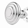 10pcs Flat-top Cabinet Knobs 30mm Diameter Cabinet Door Handles Luxury Glass Drawer Pulls  Closets