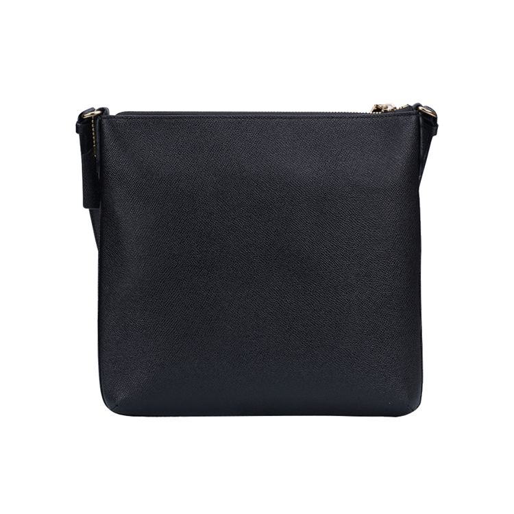 Coach Rowan 26 Classic Monogram Leather Document Crossbody Shoulder Bag Medium Women Bags Black Gray C1556-IMBLK