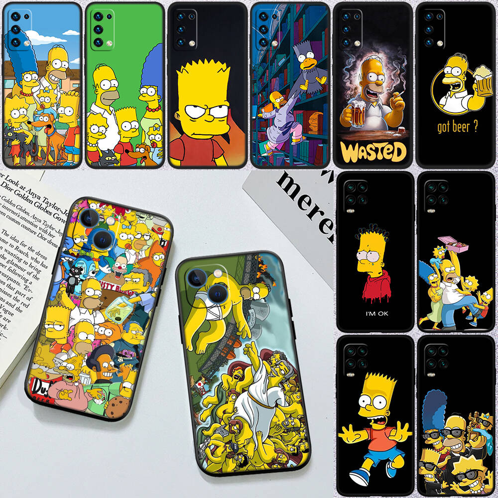 S-Simpsons Case for Samsung A06 A35 A25 A24 A15 A05S A05 M55 M35 M15 A02 A12 A13 A10 A16 A20 A30 A22 A31 A32 A33 A42 A50