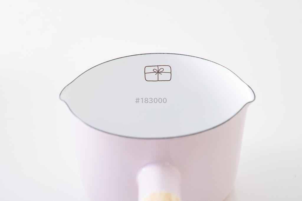 Эмалированная кастрюля Fuji Miffy Pastel Milk для индукционных плит, 12 см, Посуда, Розовая, Подарок,