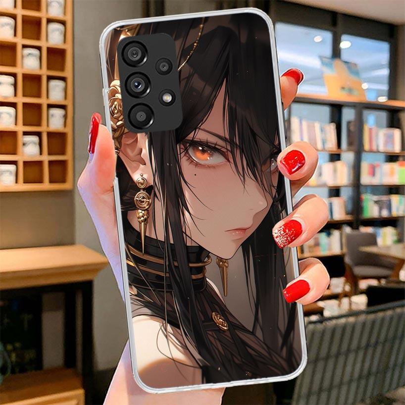 S-Spy Family Yor F-Forger Phone Case For Samsung Galaxy A12 A22 A32 A52 A72 A02S Phone Case Note 20 Ultra 10 S10 Plus A51 A71 A5