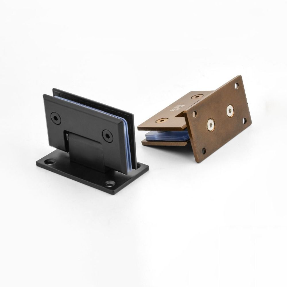 90°/135°/180° Зажим-кронштейн для стеклянной двери Фурнитура для двери из нержавеющей стали Петли для двери ванной комнаты Ванная комната