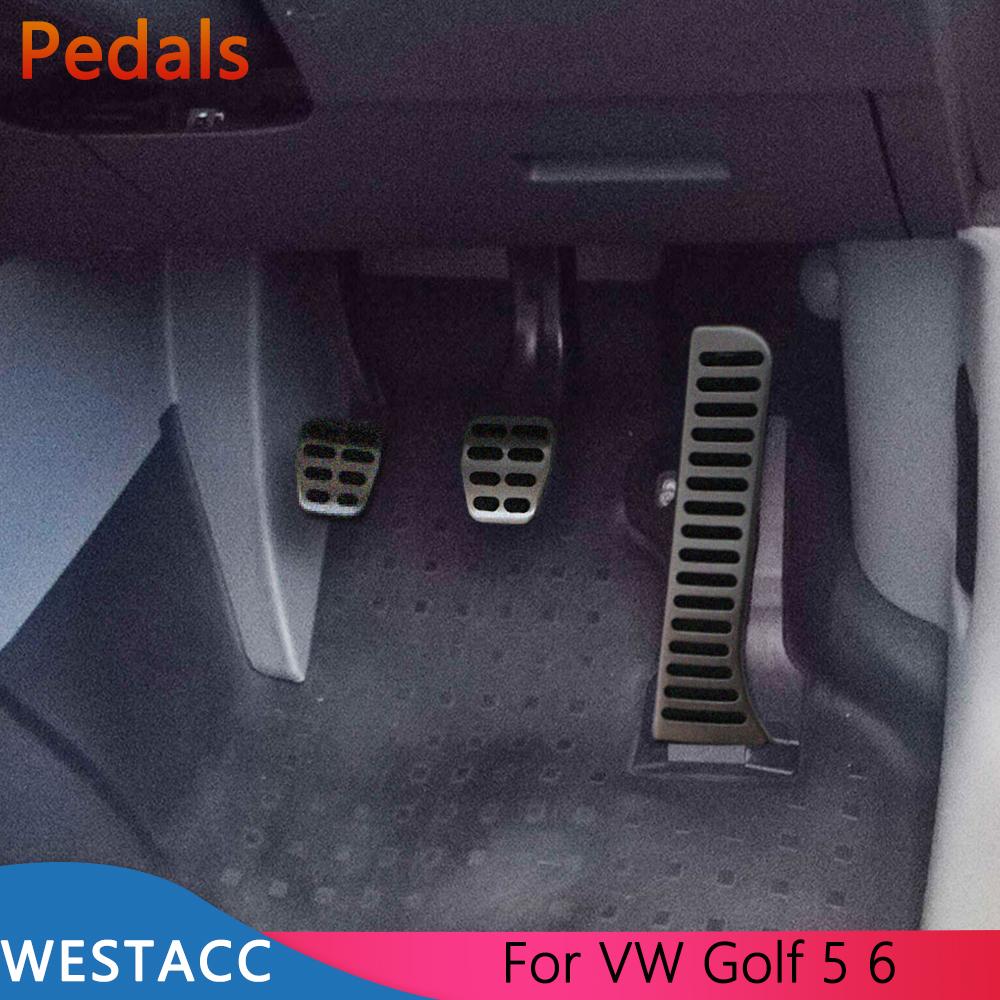 Автомобильные педали с правым рулем для VW Golf 6 Scirocco Jetta MK5 MK6 PASSAT для Skoda Octavia 2009-2014, чехол для педали газового тормоза