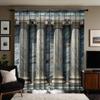2шт HD цифровая занавеска с принтом серая серия круглая римская колонна украшение дома стиль украшенная гостиная спальня через ro