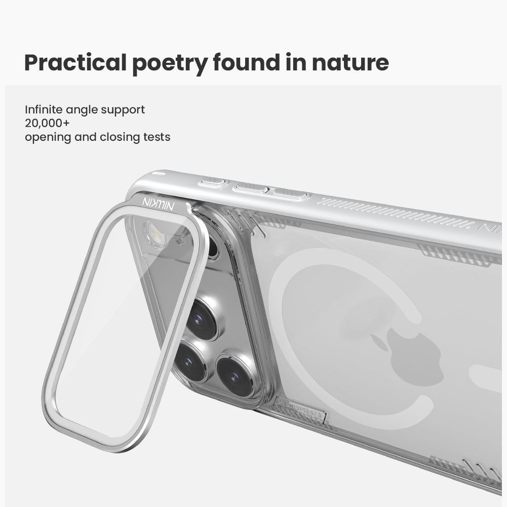 Магнитный чехол NILLKIN для iPhone 18 Pro Max Из растительного материала Защита от отпечатков пальцев CA4026
