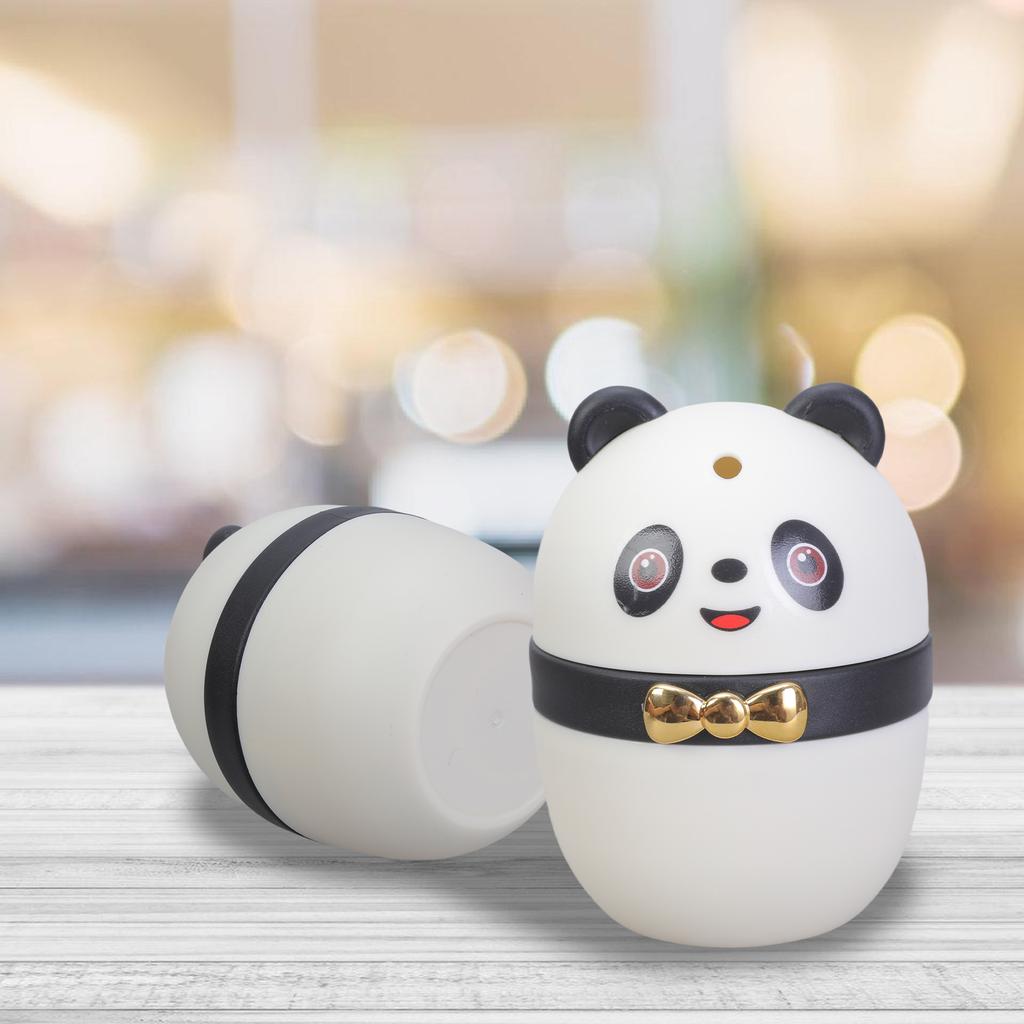 Очаровательный диспенсер для зубочисток в форме панды Удобный нажимной механизм Идеально подходит для домашних обеденных столов и ресторанов