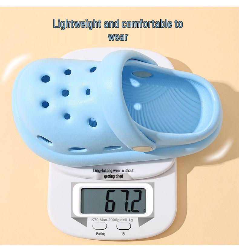 Детские нескользящие летние клоги для мальчиков и девочек