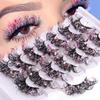 New Product Chemical Fiber Sequin False Eyelashes Luminous Stage Performance Thick Curly Eyelashes