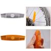 Useful Strong Corrosion-Resistant Wheel Rim Reflector Anti Rust Spoke Warning for Outdoor